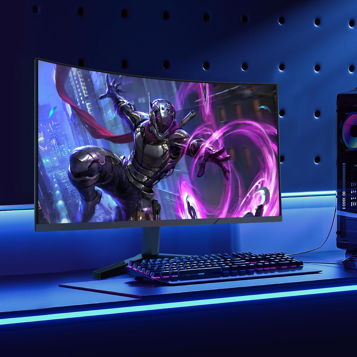 KOORUI 24'' 24E6CA Curved FHD 180Hz Gaming Monitor KOORUI 24'' 24E6CA Curved FHD 180Hz Gaming Monitor